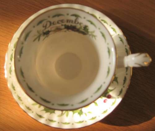 Royal Albert Flower of the Month December Coffee Duo