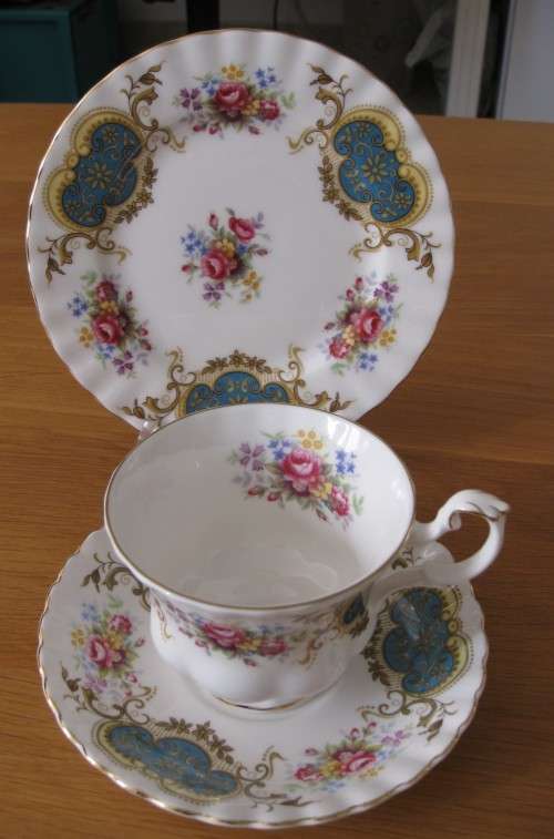 Royal Albert Berkerley Tea Trio