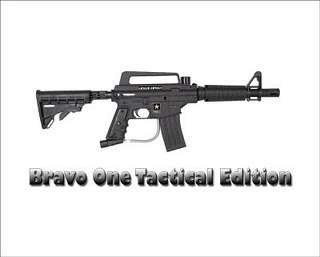 Tippman Bravo ONE - Tactical Kit + 20oz Cylinder and Hopper