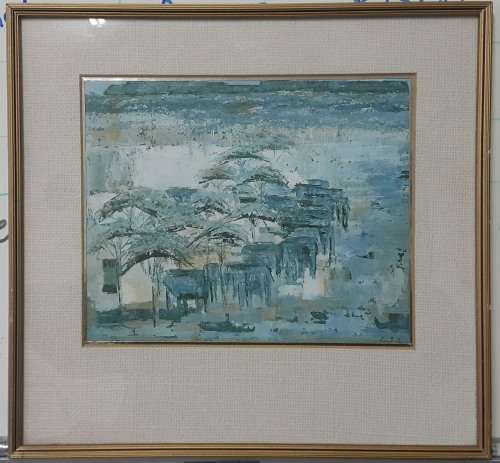 Gordon Vorster: Original framed print. Unique item!!!