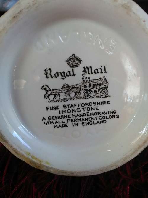 Myott Staffordshire ROYAL MAIL BROWN Coffee Pot