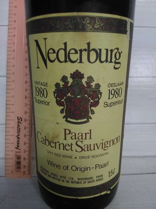 nerderburg full unopend colection wine
