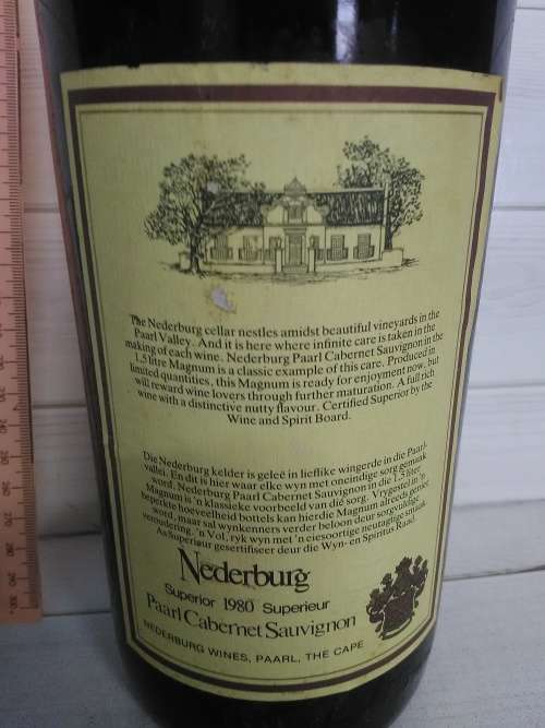 nerderburg full unopend colection wine
