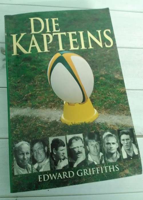'DIE KAPTEINS' BOOK WITH AUTHOR SIGNITURE AND WHAT LOOKS TO BE MADIBA'S SIGNITURE