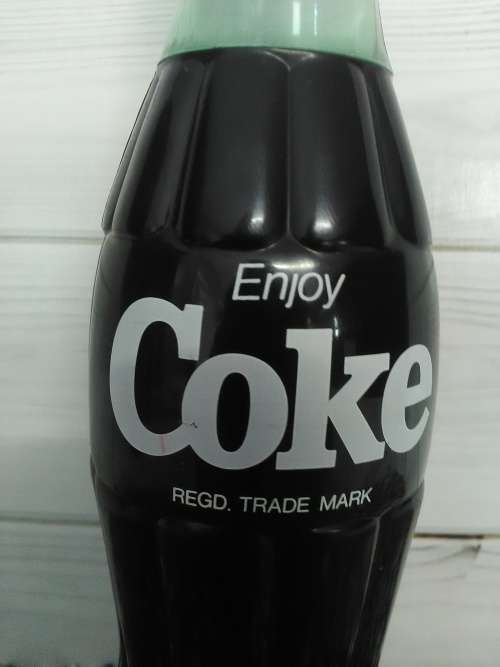 BLACK COCA COLA RAIDIO BOTTLE