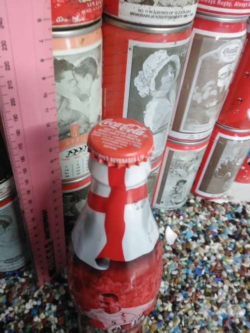 COCA COLA - SOCCER BOTTEL - COLLECTORS ITEM !!