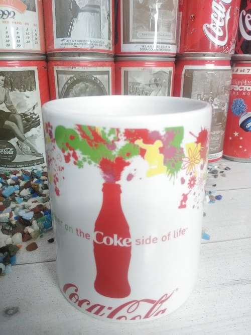 COCA COLA ASSORTED COFFEE MUGS X 4