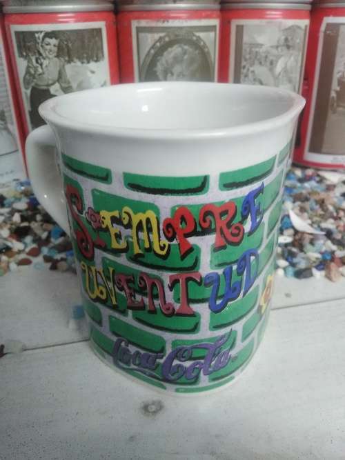 COCA COLA ASSORTED COFFEE MUGS X 4