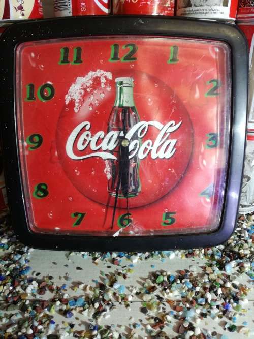 COCA COLA - QUARTZ WALL CLOCK - 25MM