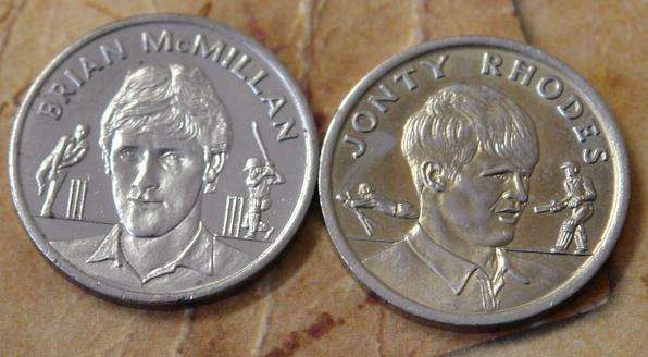 !!!LOOK!!! SHOPRITE / CHECKERS 1992 OFFICIAL MEDAL COLLECTION! **BRIAN MCMILLAN & JONTY RHODES!!!