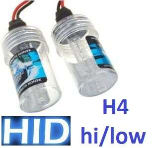 XENON HID Conversion Kit High/Low (H4) 6000k - (Slim)  **Get 300% more light Guaranteed**