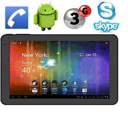 ***INTERNAL 3G*** 7" ANDROID 4.0. PHONE TABLET PC. 1.2GHZ **2 cameras**3G,WIFI,
