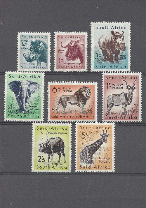1959 UNION DEFINITIVE SET UNMOUNTED MINT (SACC169-176) NEW WATERMARK