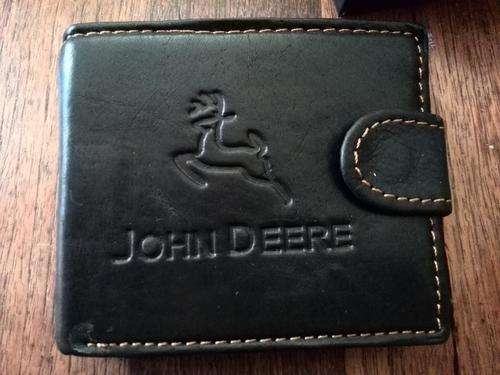 John Deere Wallet Genuine Leather