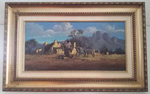 Original Nico Coetzee Oil on Board