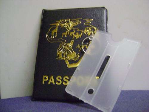 Passport Cover and Plastic driver's licence holder