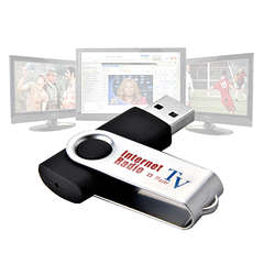 Internet Radio TV USB player - 23,000 Radio & 5,200 TV Stations around the world!