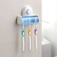 Toothbrush Holder With Sunction Cup