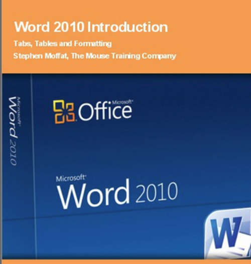 Word 2010 Introduction  Public Domain