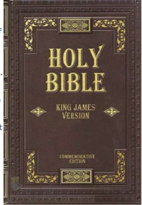 Holy Bible (King James Version) Public Domain EBOOK