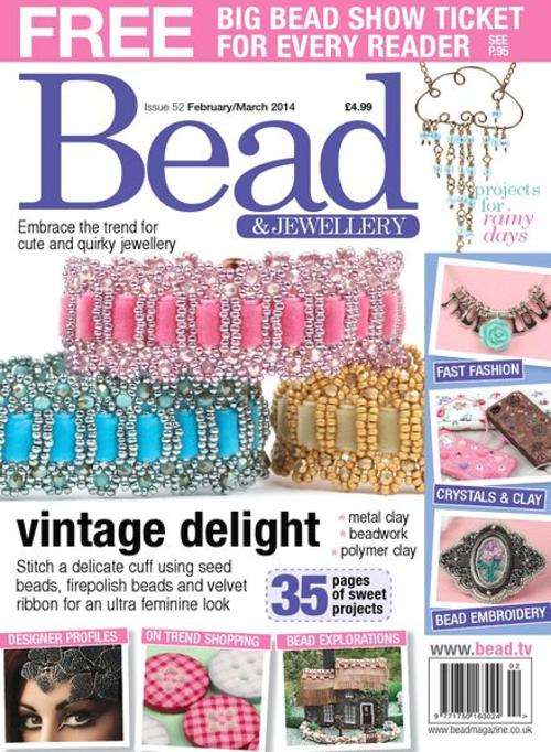 Bead Magazine Issue 52, February-March 2014  MAGAZINE  EBOOK