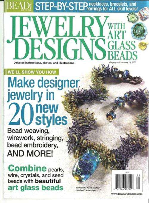 Bead & Button Special Issue 2010 Jewelry Designs with Art Glass Beads MAGAZINE EBOOK