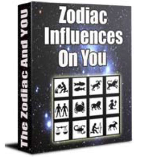 Zodiac Influences on You - master resell rights