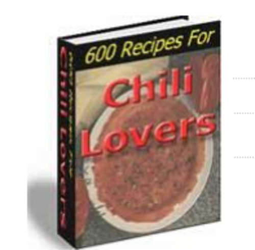 600 Chili Recipes   EBOOK