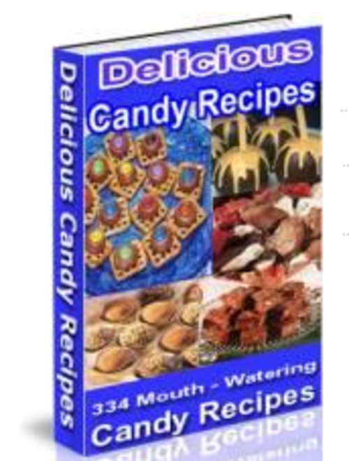 Candy Recipes  334 Mouth Watering EBOOK