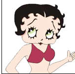 Betty Boop Paper Doll Printable EBOOK