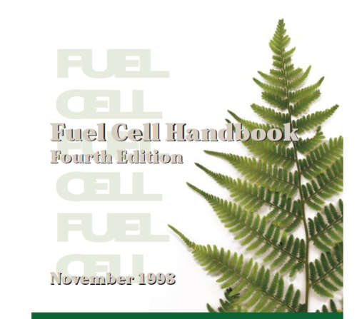 Fuel Cell Handbook, Fourth Edition  EBOOK