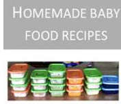 Homemade Baby Food Recipes  EBOOK