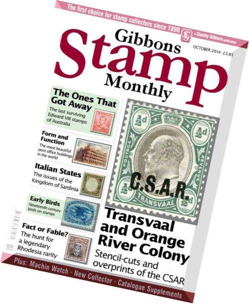 Gibbons-Stamp-Monthly-October-2014 MAGAZINE  EBOOK