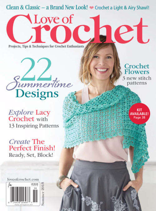 Love of Crochet - Summer 2015 EBOOK