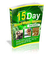 Resell Rights Success Ebook