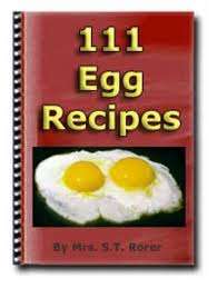 111 Egg Recipes Breakfast, Lunch, Dinner..Lets eat Eggs!!! Ebook
