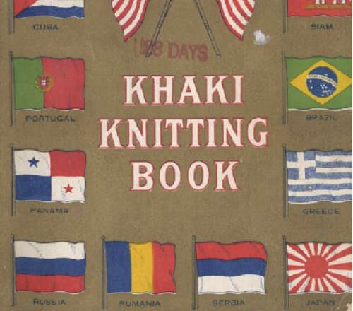 Khaki knitting Book 1917 Say hello to the old!!! EBOOK (Free download)