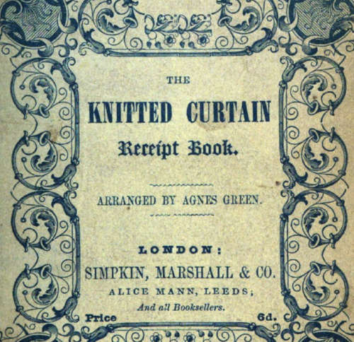 The Knitted Curtain Receipt Book 1947 EBOOK (Free download)