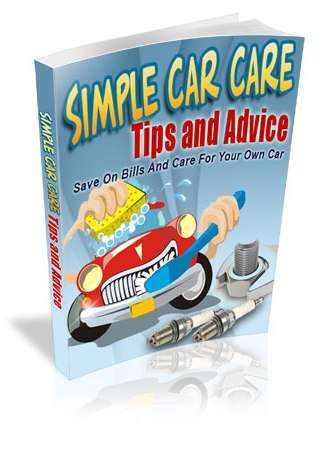 Simple Car Care Tips and Advice with Resell Rights EBOOK