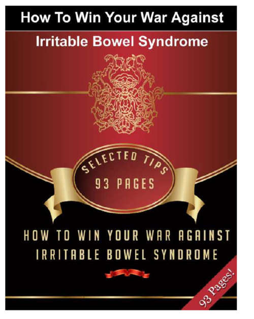How To Win Your War Against Irritable Bowel Syndrome EBOOK