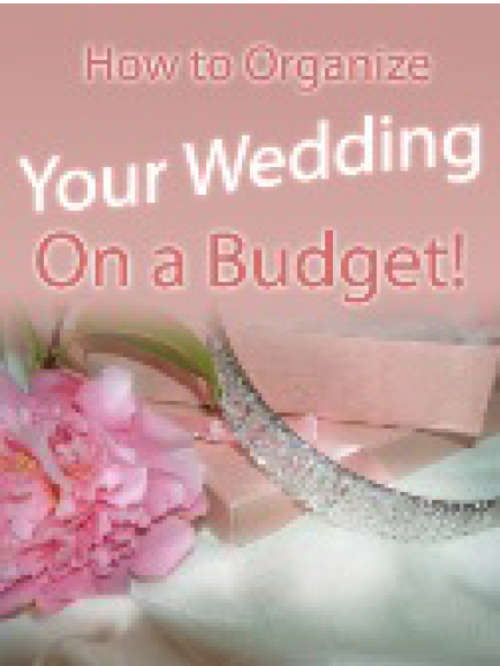 How to Organize Your Wedding on a Budget EBOOK