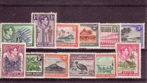 British Solomon Islands- 1936 King George VI