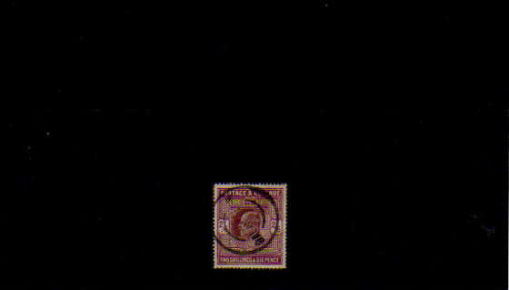 GB.KEVII.1902-13.FINE USED.2/6.AS PER SCAN.CAT R1900