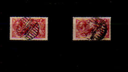 GB.KGV.1902-13.FINE USED.5/-RED.SEA HORSES.AS PER SCAN.CAT R880