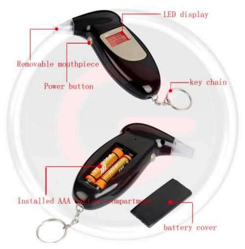 Digital Breath Alcohol Tester