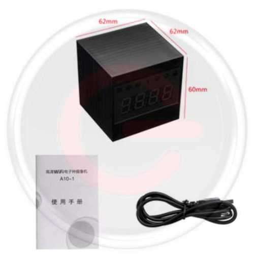 Wifi Remote Network Clock Spy Camera