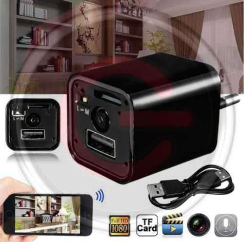 Spy Camera Wall Adapter Spy camera With WIFI & FULL HD 1080P