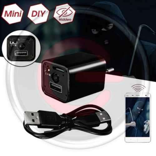 Spy Camera Wall Adapter Spy camera With WIFI & FULL HD 1080P