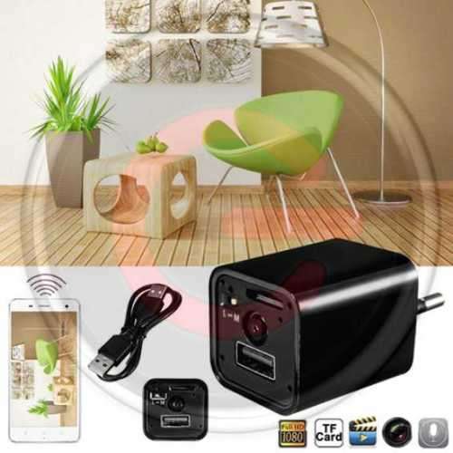 Spy Camera Wall Adapter Spy camera With WIFI & FULL HD 1080P