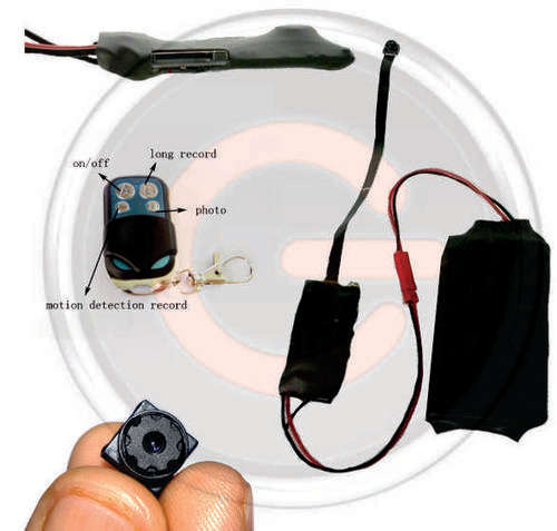 Planted Spy Camera